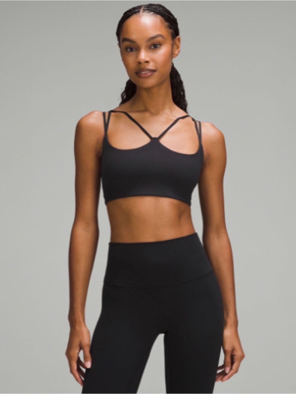 Lululemon Ribbed Nulu Strappy Yoga Bra *Light Support, A/B Cup